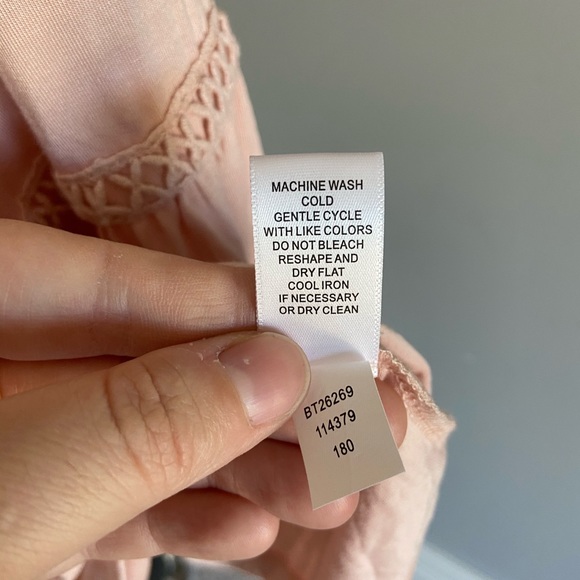 Cupio baby pink tiered blouse - Picture 11 of 12